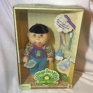 NIB Asian Vintage Cabbage Patch Kid/Brushin' Teeth Baby