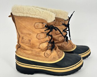 Sorel Leather Kananaskis Insulated Snow Boots Lace up  display picture 1