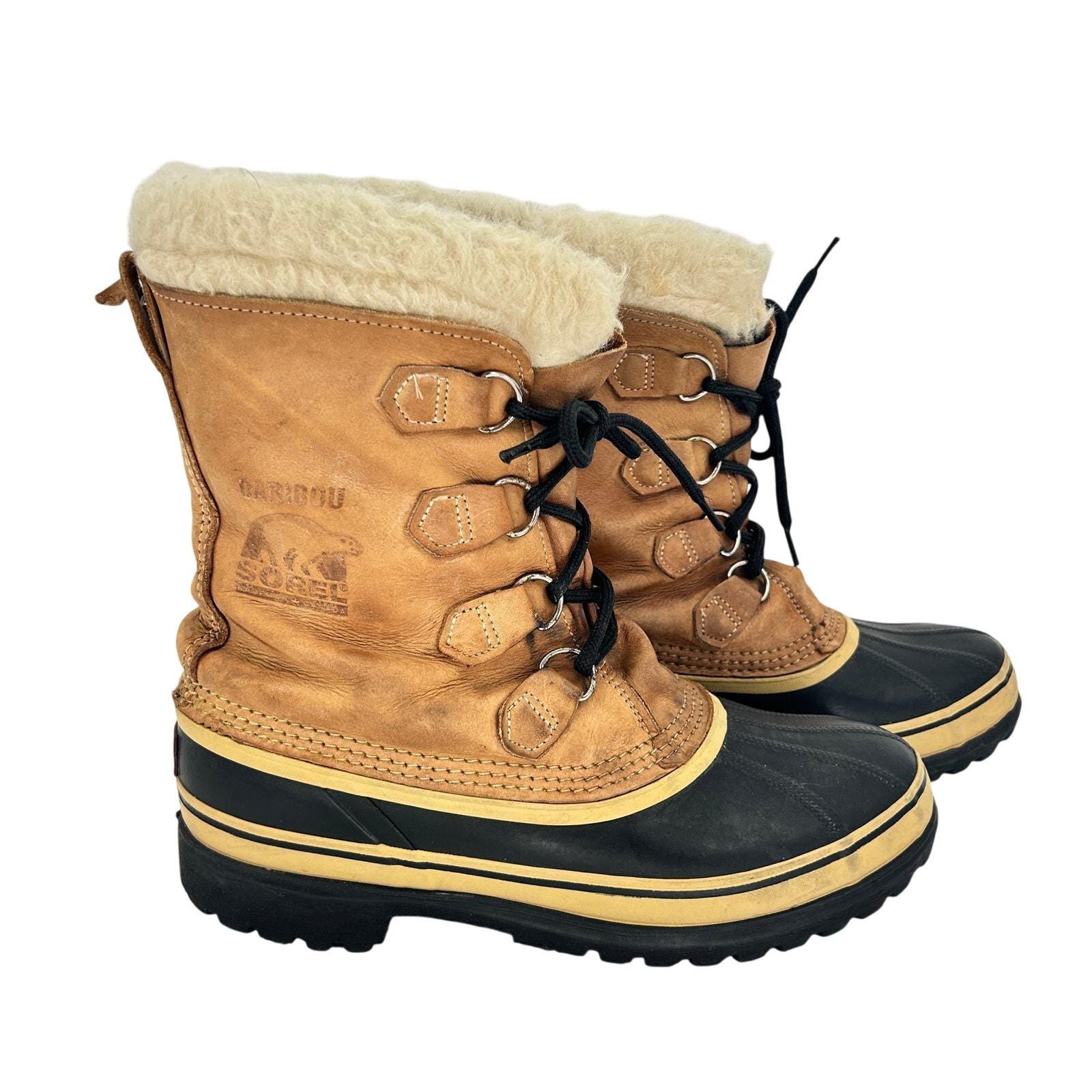SOREL/ソレル　size7　25.0程度　　Vintage カナダ製　スノーブーツ　ライナー付き　紫　/ men's 管No.WS24 SOREL/ソレル size7 25.0程度 Vintage カナダ製 スノーブーツ ライナー