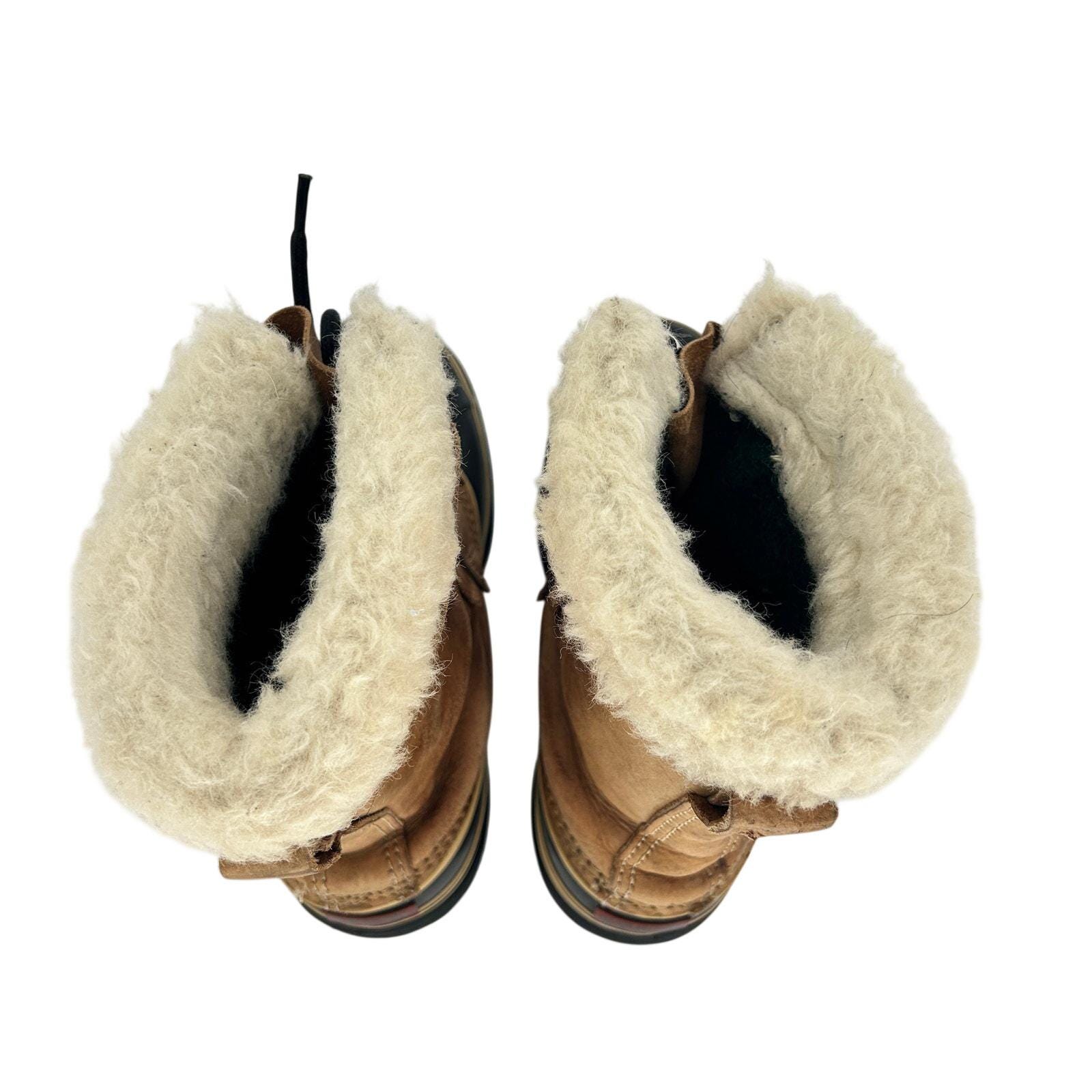 Vtg Sorel Caribou Snow Duck Boots Men display picture 1