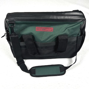 Vintage Sears Craftsman Werkzeugtasche HeavyDuty Canvas 21 Pocket Utensilo Groß NWOT