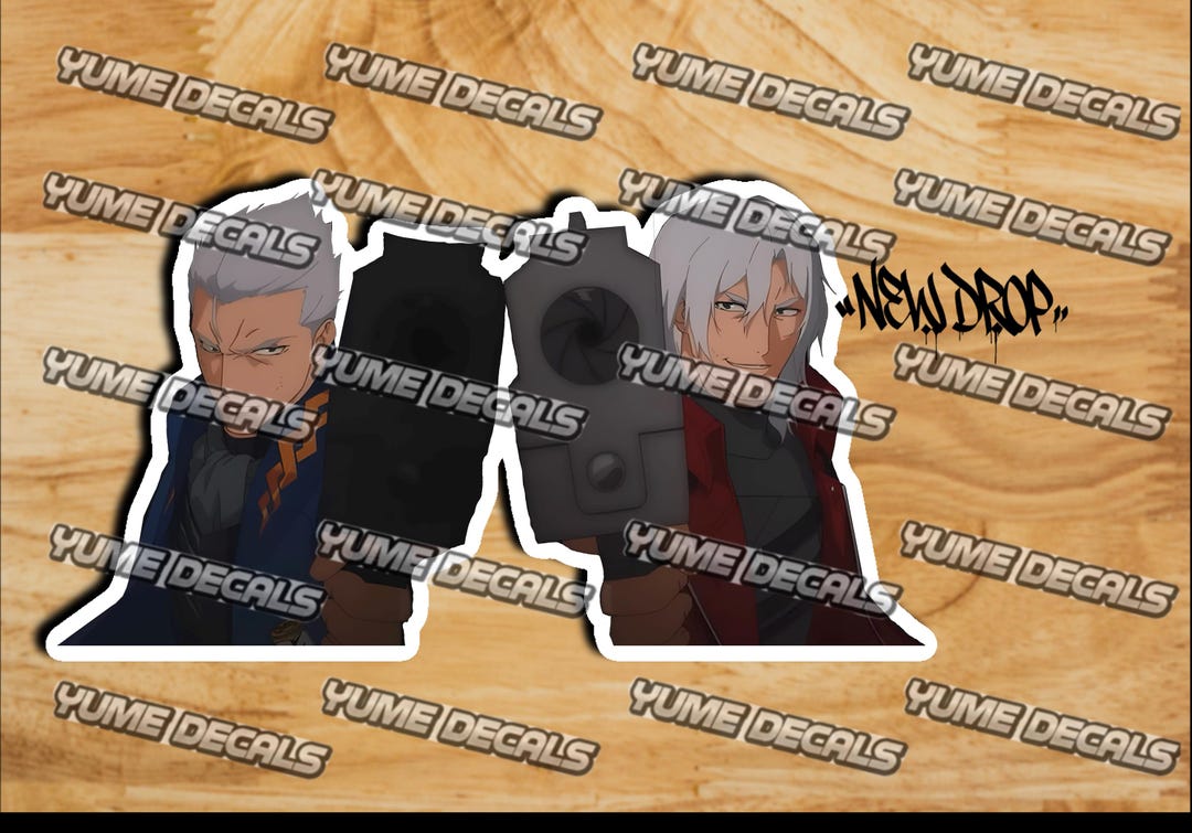Dante and Vergil 4x5 Sticker - Etsy