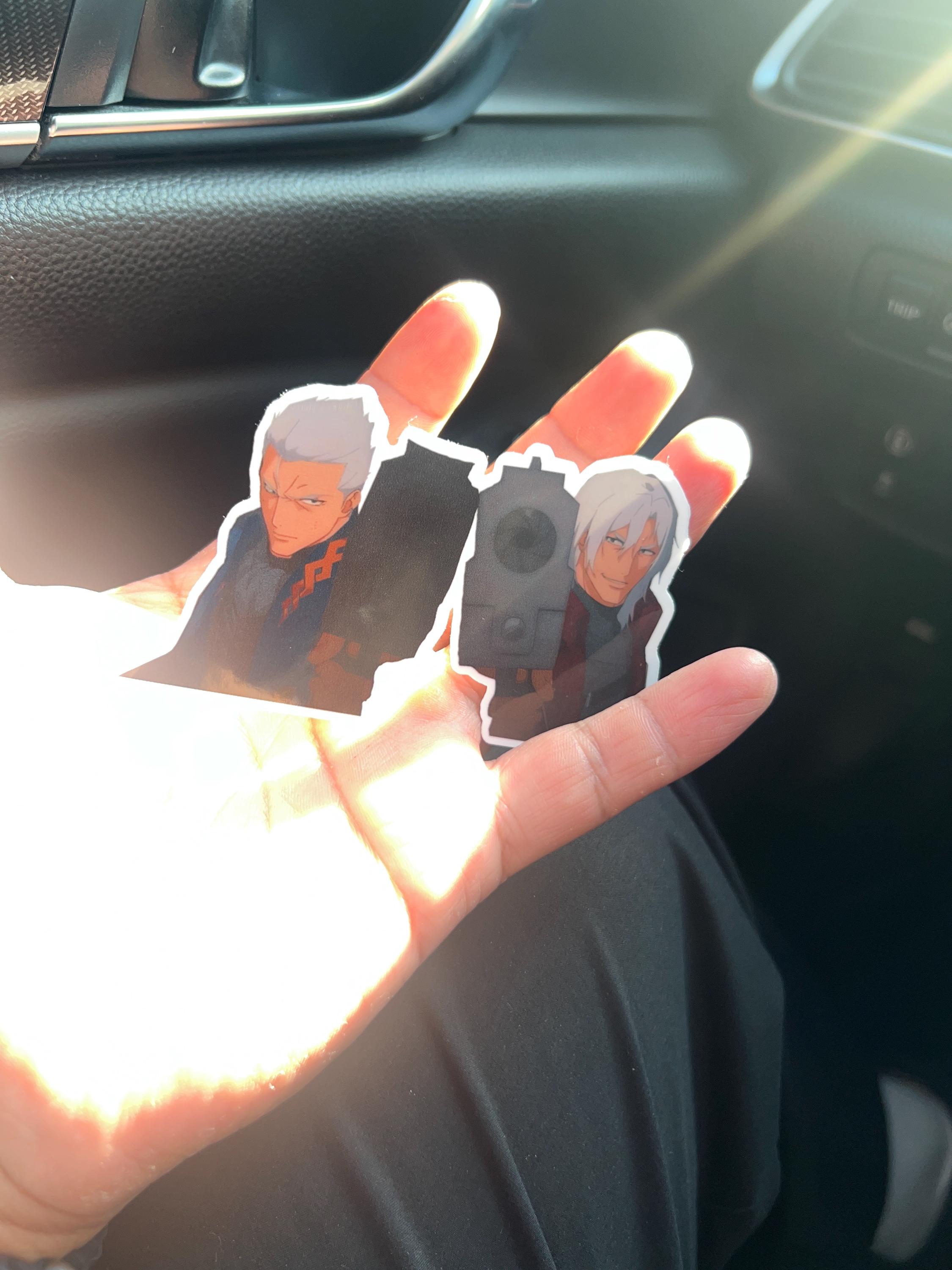 Dante and Vergil 4x5 Sticker - Etsy