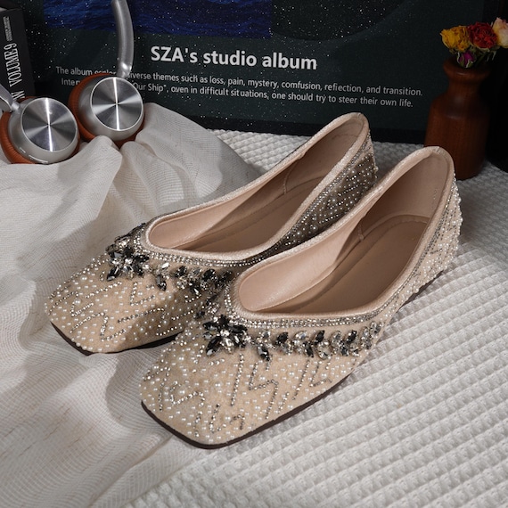 heels with beige dress Women's Magic Moments Pointed Toe Beige High Heel Pumps | Size: 8