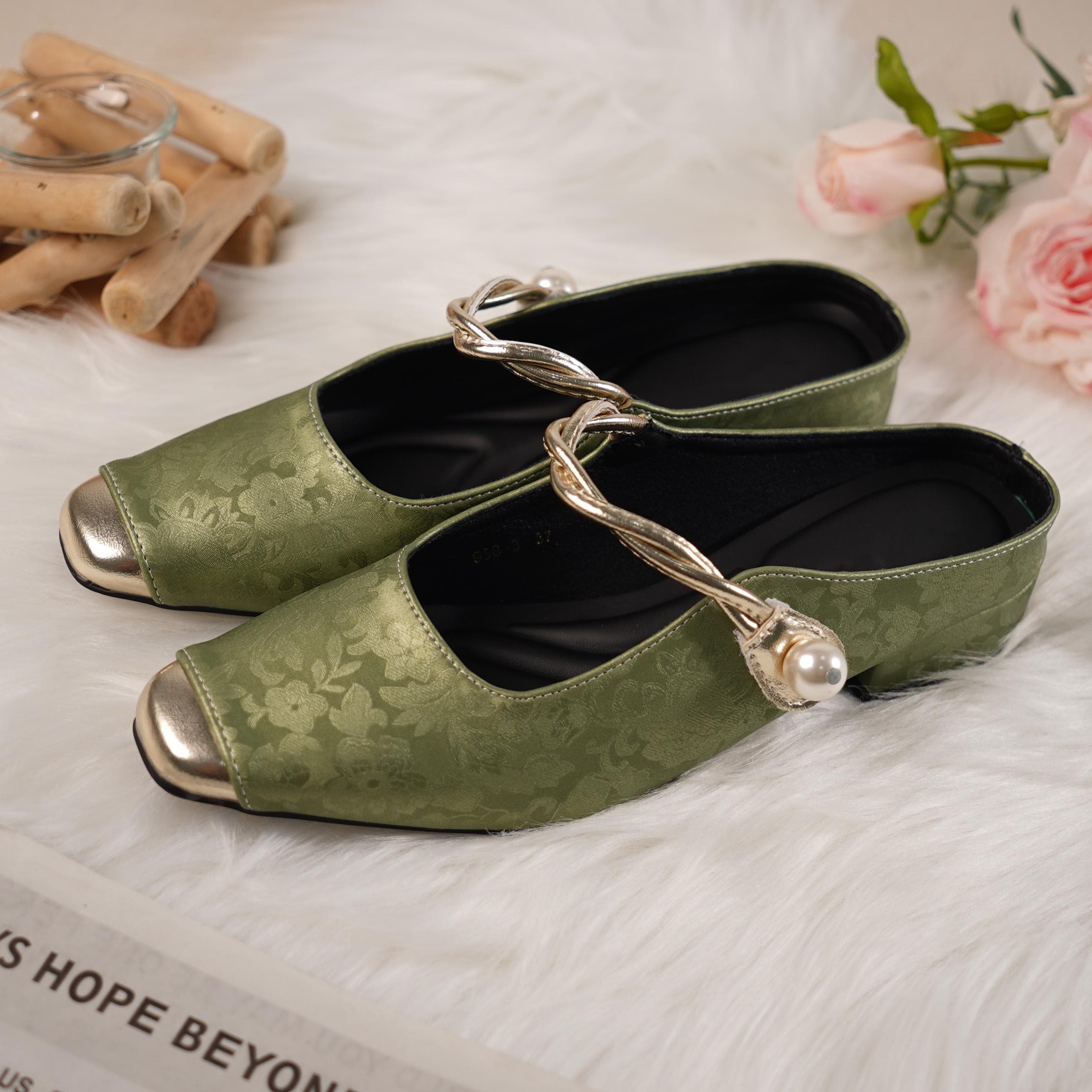 Green Shoes and Matching Bag - Etsy Finland