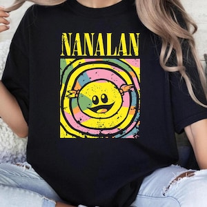 Vintage Nanalan Cartoon T-Shirt: Retro Meme Clothing
