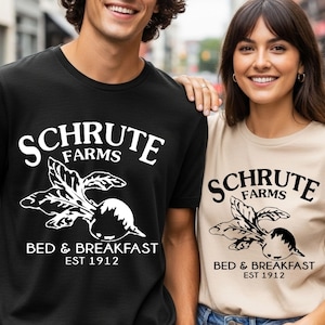 Schrute Farms T-Shirt: Funny Dwight Office Tee - Farm Life