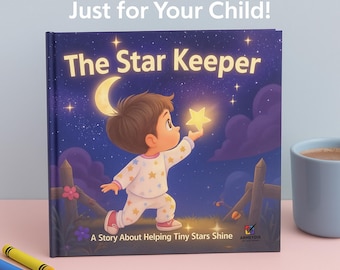 Der Sternenhüter | Personalisiertes Kinderbuch | Zauberhafte Geschichte für Kinder | Individuelles Namensbuch