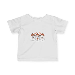 Adorable Ghosts Halloween Infant Tee | Cute Baby Ghosts Shirt | Halloween Toddler T-Shirt | First Halloween Outfit | Spooky Baby Clothes
