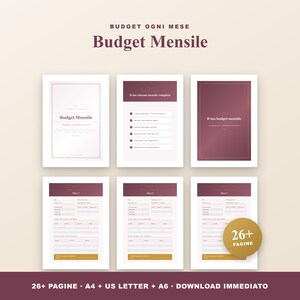 Budget Mensile da Stampare | Modello Budget Base Zero
