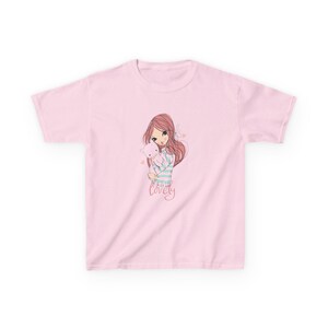 Kawaii Kids Tee, Cute Graphic T-shirt for Girls, Whimsical Toddler Top, Playful Gift for Birthdays, Fun Everyday Wear, Adorable Kid&#39;s [...]