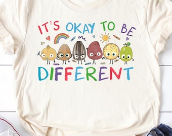 It's Okay To Be Different Shirt, Autism Awareness Tee, Teacher Autism Sweater, The Good Egg Sweatshirt, Positive Comfort Colors T-Shirt