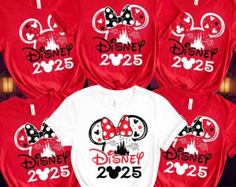 Camiseta de viaje a Disney 2025, camiseta de Disney, camisetas de Disneyworld, camisetas de viaje a Disney, camiseta familiar a juego de Disney, camiseta de vacaciones de Disney