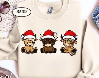 Highland Cow Sweatshirt, Cute Cow Sweatshirt, Western Crewneck, Highland Cow Shirt, Cow Gifts, Cow Shirt, Highland Cow Crewneck