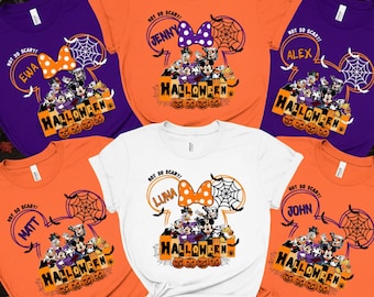 Disney Halloween 2026 Shirt, Custom Disney Halloween Matching Shirt, Disney Family Halloween Shirt, Halloween Party Shirt, Disneyland Shirt