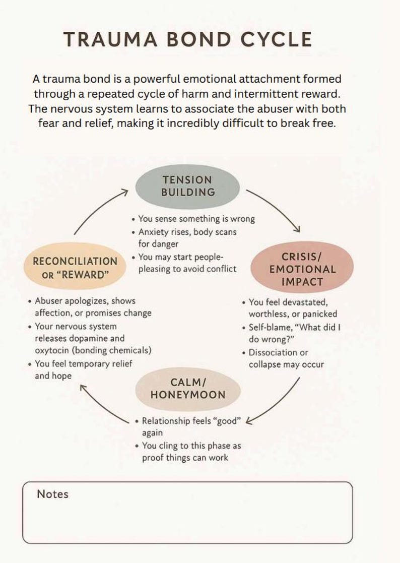 Relationship Trauma Recovery Workbook | Heal From Betrayal, Emotional ...