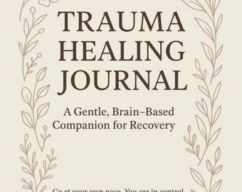 Trauma Heilung Notizbuch | Geführtes Arbeitsbuch für psychische Gesundheit zur Genesung von PTBS (PDF-Download)
