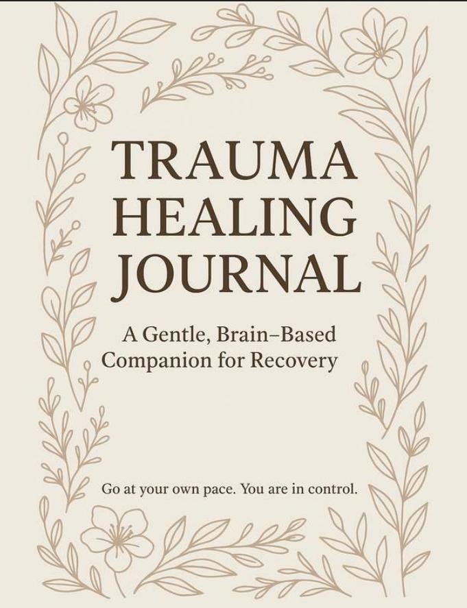 Trauma Healing Journal | Guided Mental Health Workbook for PTSD ...