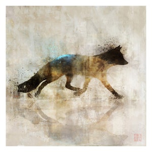 Fox Walk 01: Giclee Fine Art Print image 2