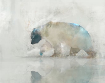 Bear Spring 003: Giclee Fine Art Print