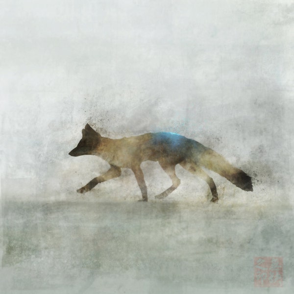 Fox Hunt 04: Giclee Fine Art Print