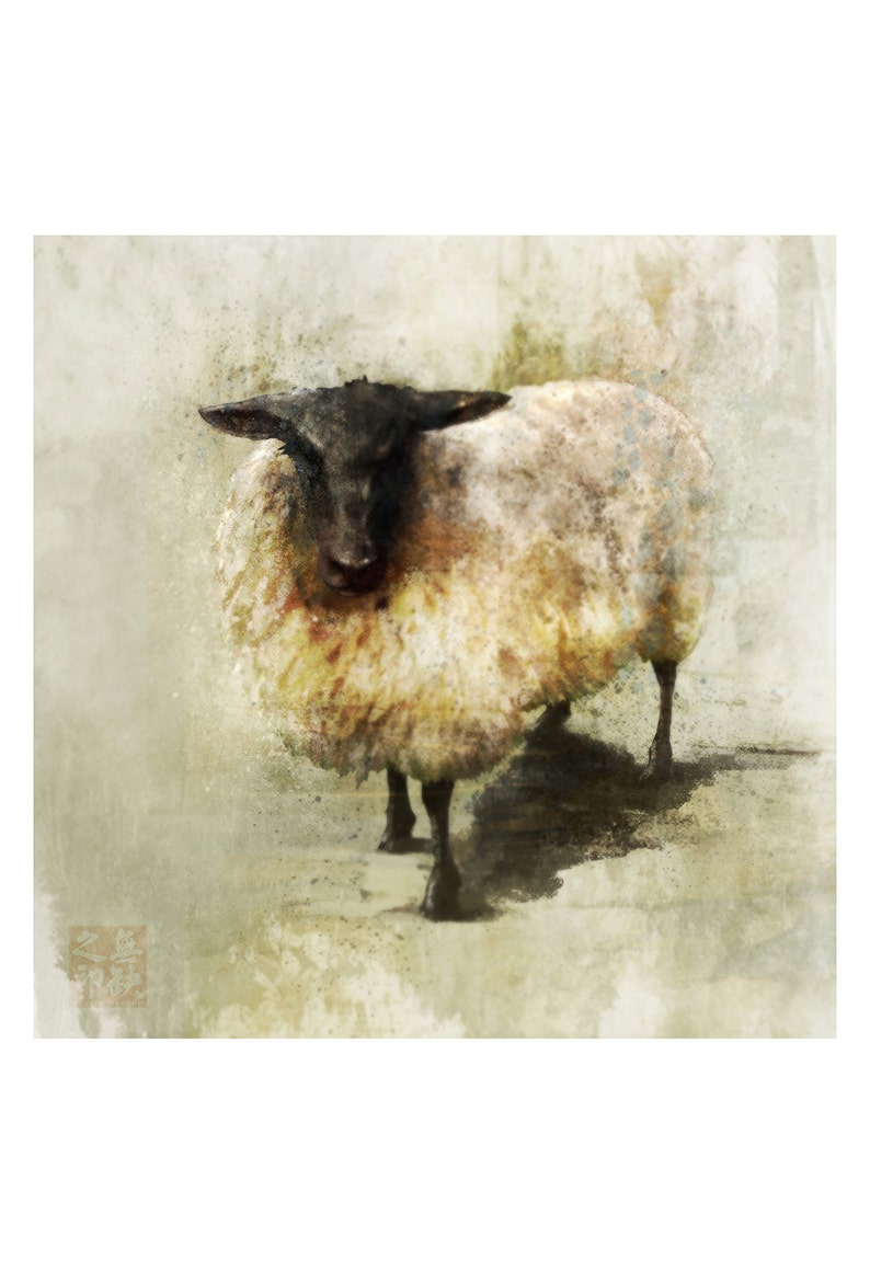 Black Sheep 01: Giclee Fine Art Print image 2