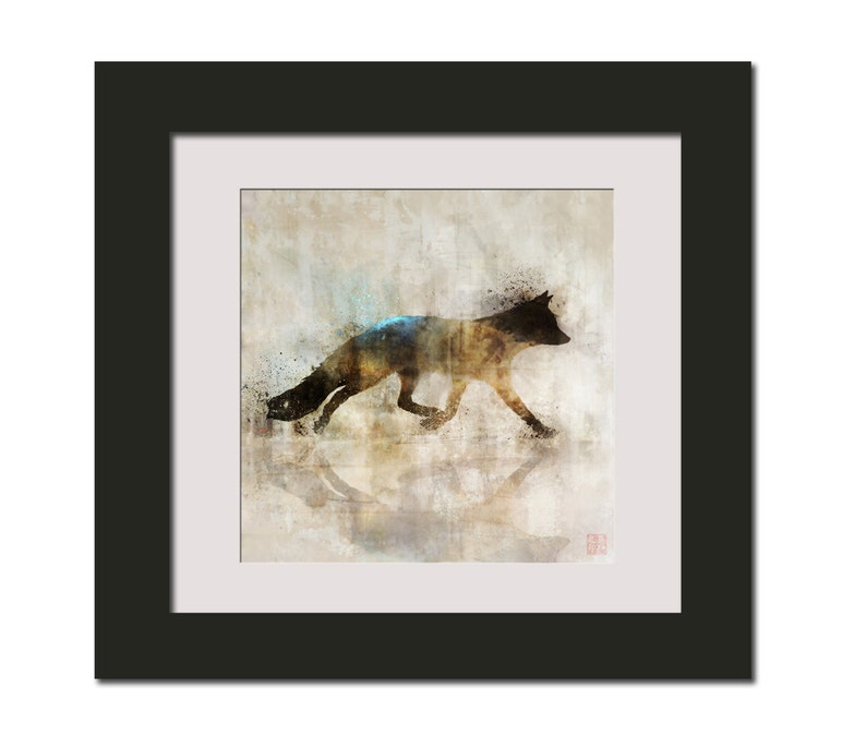 Fox Walk 01: Giclee Fine Art Print image 3