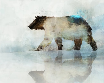 Journey of Bear 02: Giclee Fine Art Print