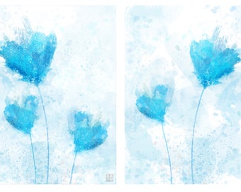 Spring Water Set 02: Giclee Fine Art Prints (2 prints)