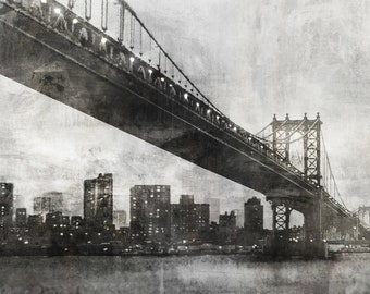 Bridge M 02: Giclee Fine Art Print