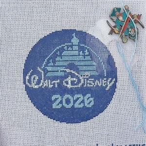 Walt Disney World / Land 2026 Needlepoint Canvas : DIY Beginner Crafts