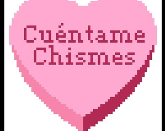 Spanische Konversation Herzen Nadelspitze Leinwand: DIY Anfänger Handwerk zum Valentinstag