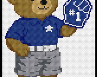 NFL Dallas Cowboys Fan Inspiriert Nadelspitze Leinwand: DIY Anfänger Handwerk
