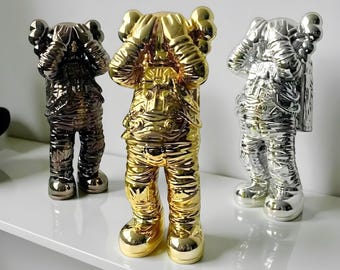 Astronaut Companion Ceramic Sculpture Minimalist Space Figurine Modern Home Decor Gift