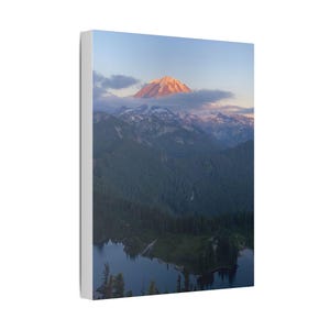 Mountain Vista Canvas Art Print, Landscape Wall Decor, Nature Wall Art, Home Decoration, Gift for Nature Lovers
