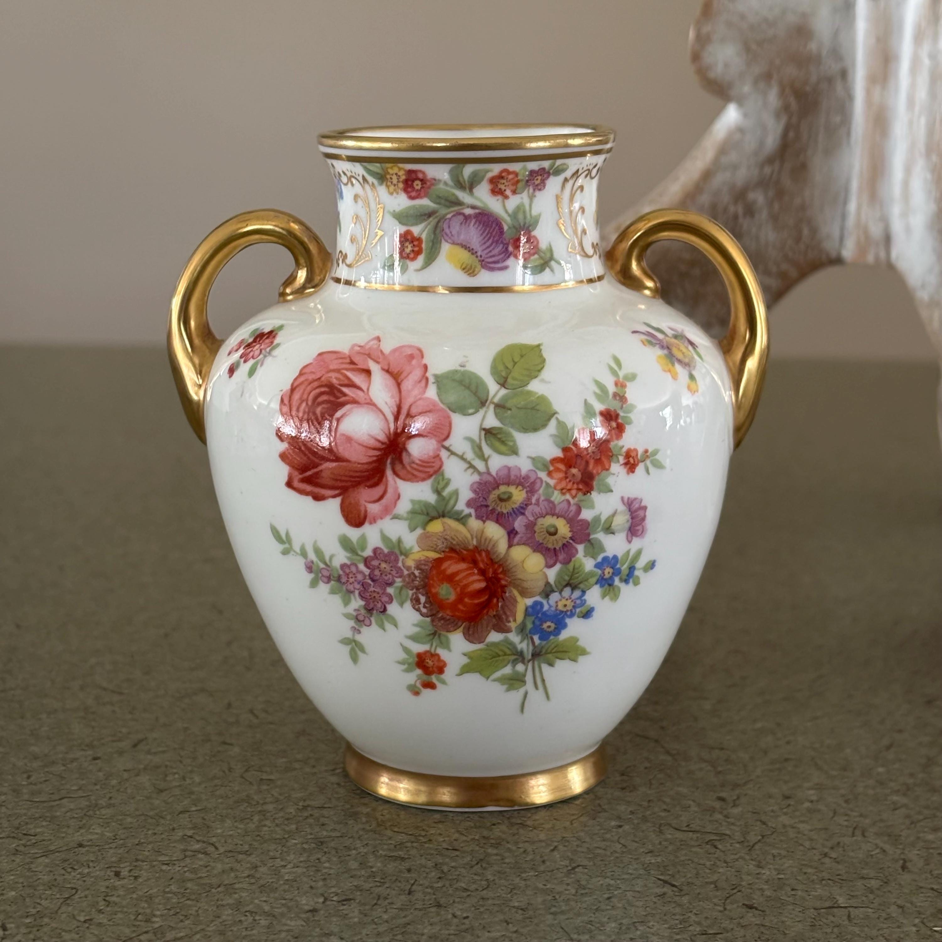 Dresden Vase - Etsy