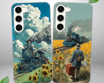 Van Gogh Phone Cover for Samsung S25 FE, S24, S23 Ultra, S22, S20, fits Samsung A16, A17, A56, A15, A54, A55, A36, A35, A14, A17