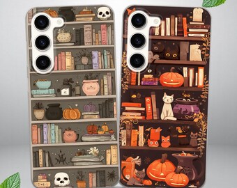 Spooky Halloween Phone Case Samsung S25 FE, S24, S23, S22, S20, fits Samsung A16, A56, A15, A54, A55, A36, A35, A14, A17