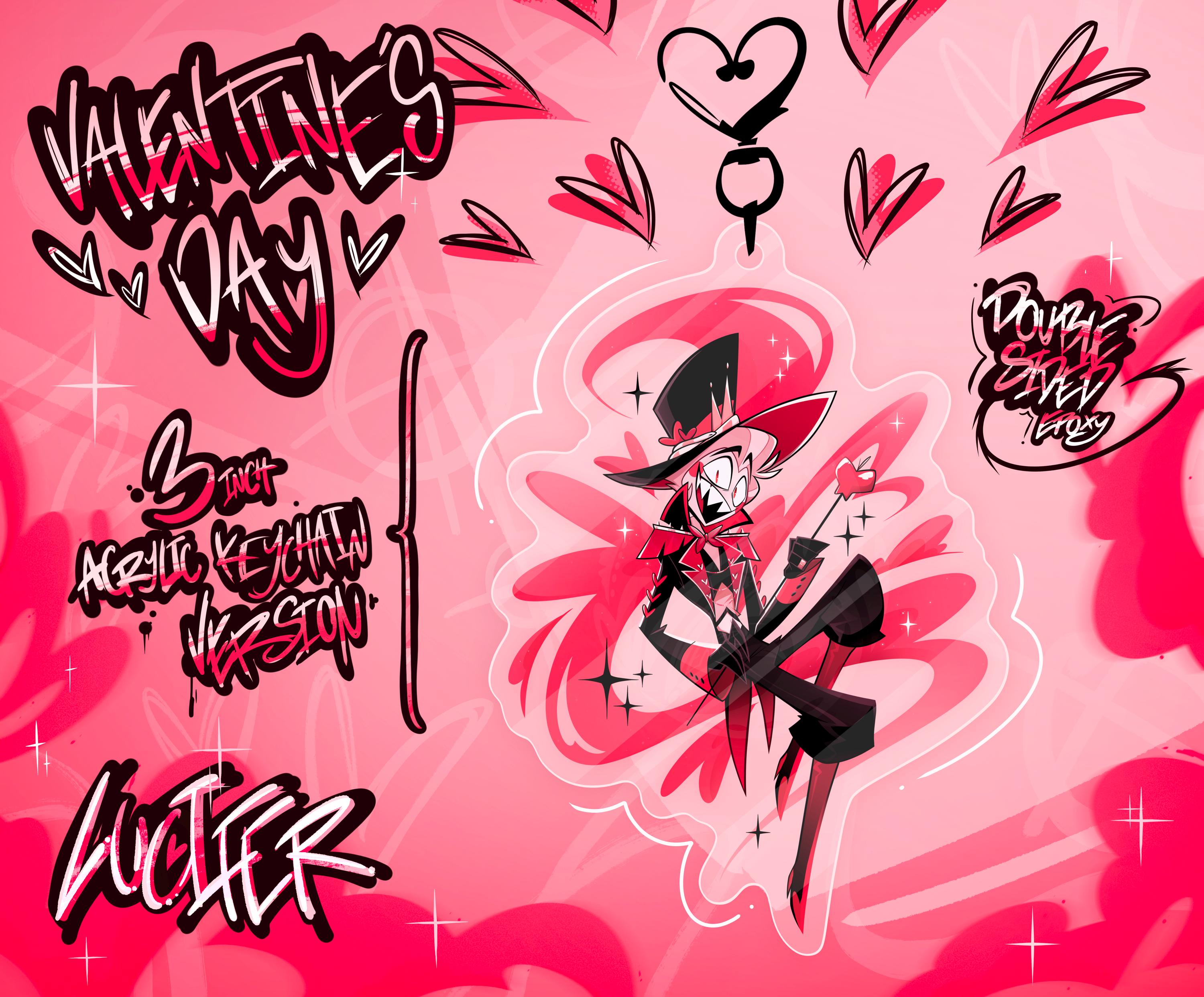 Hazbin hotel valentines merch - Etsy 日本