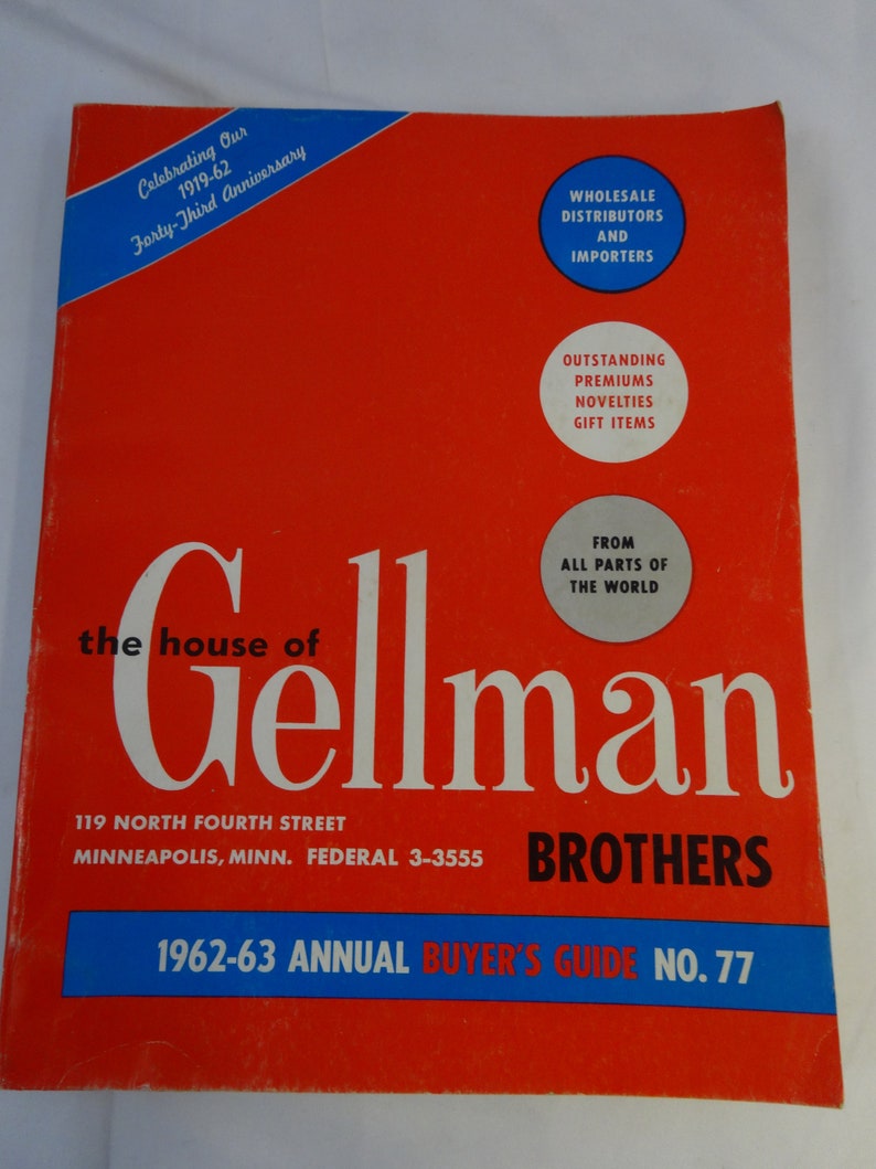 Novelty Gift Catalogs >> Vintage 60s House Of Gellman Brothers Novelty Halloween Gaming Etsy Novelty Gift Catalogs >> Vintage 60s House Of Gellman Brothers Novelty Halloween Gaming Etsy