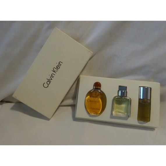 NOS Vintage Calvin Klein Obsession Men Gift Set Early Formula