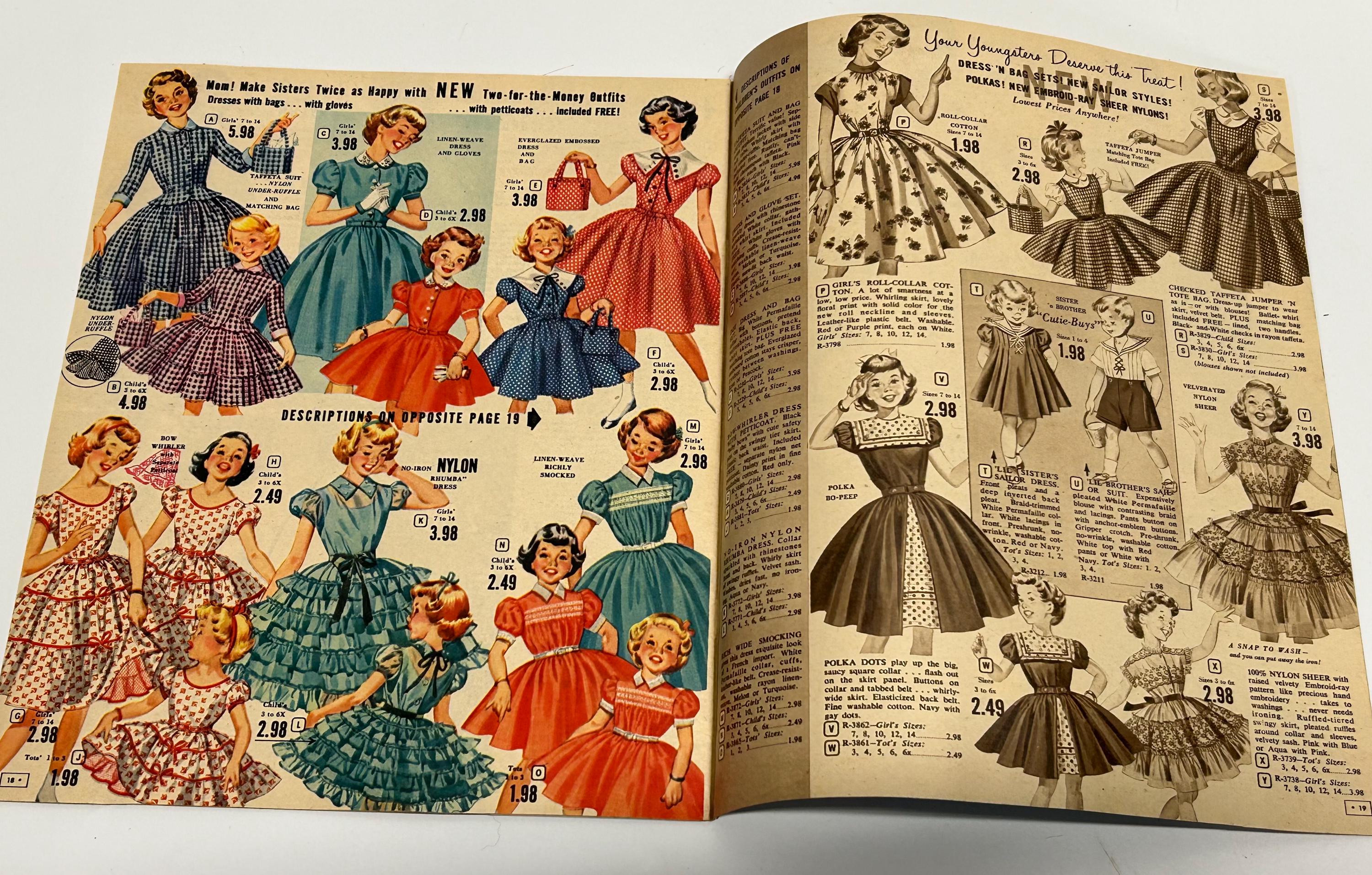 Vintage 1950s FLORIDA FASHIONS Ladies Dress Catalog Women's Fashion - Etsy