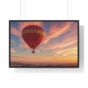 Horizontal Framed Poster