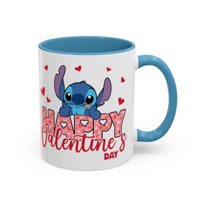 Stitch-Tasse zum Valentinstag | Kaffeetasse mit Akzenten, 325 ml / 440 ml Bild 5