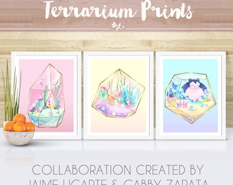 8.5x11 Terrarium Collab- Choose Print Choice