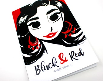 Black & Red Inktober book