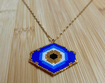 Collar Amuleto Nazar – Hecho a Mano