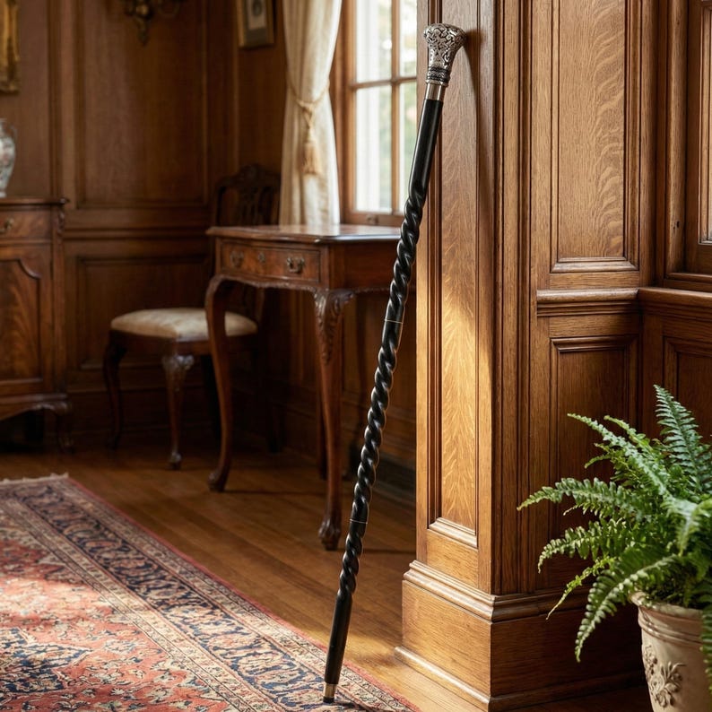 wooden walking cane brass walking stick luxury walking cane handmade walking vintage walking cane mobility aid stylish unique gift for dad classic brass cane decorative stick wooden cane handmade gift best gift item formal cane