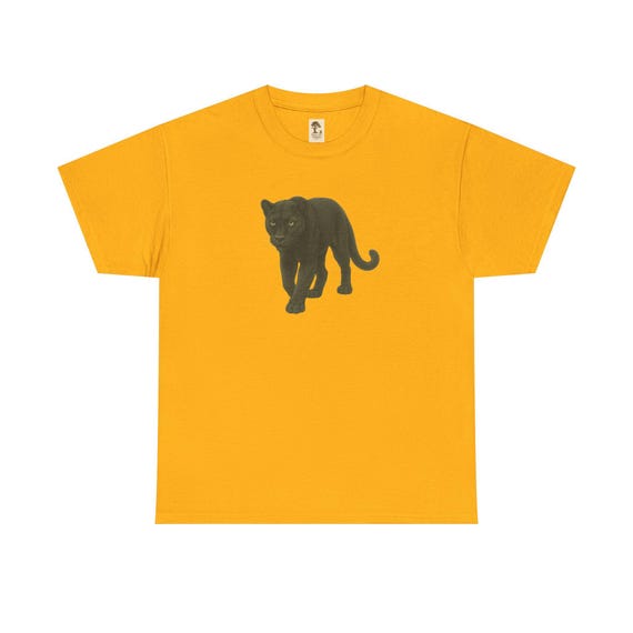 T-Shirt Panther | Unisex | Kurzarm| Shirt | Wildnis und Natur | Geschenk | PineAndThread | Sportshirt