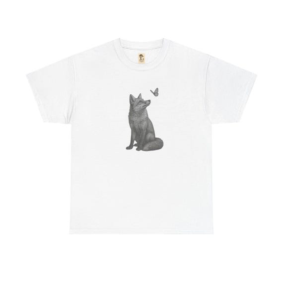 T-Shirt Fuchs | Unisex Kurzarm Shirt | Wildnis und Natur | Geschenk | PineAndThread | Sportshirt